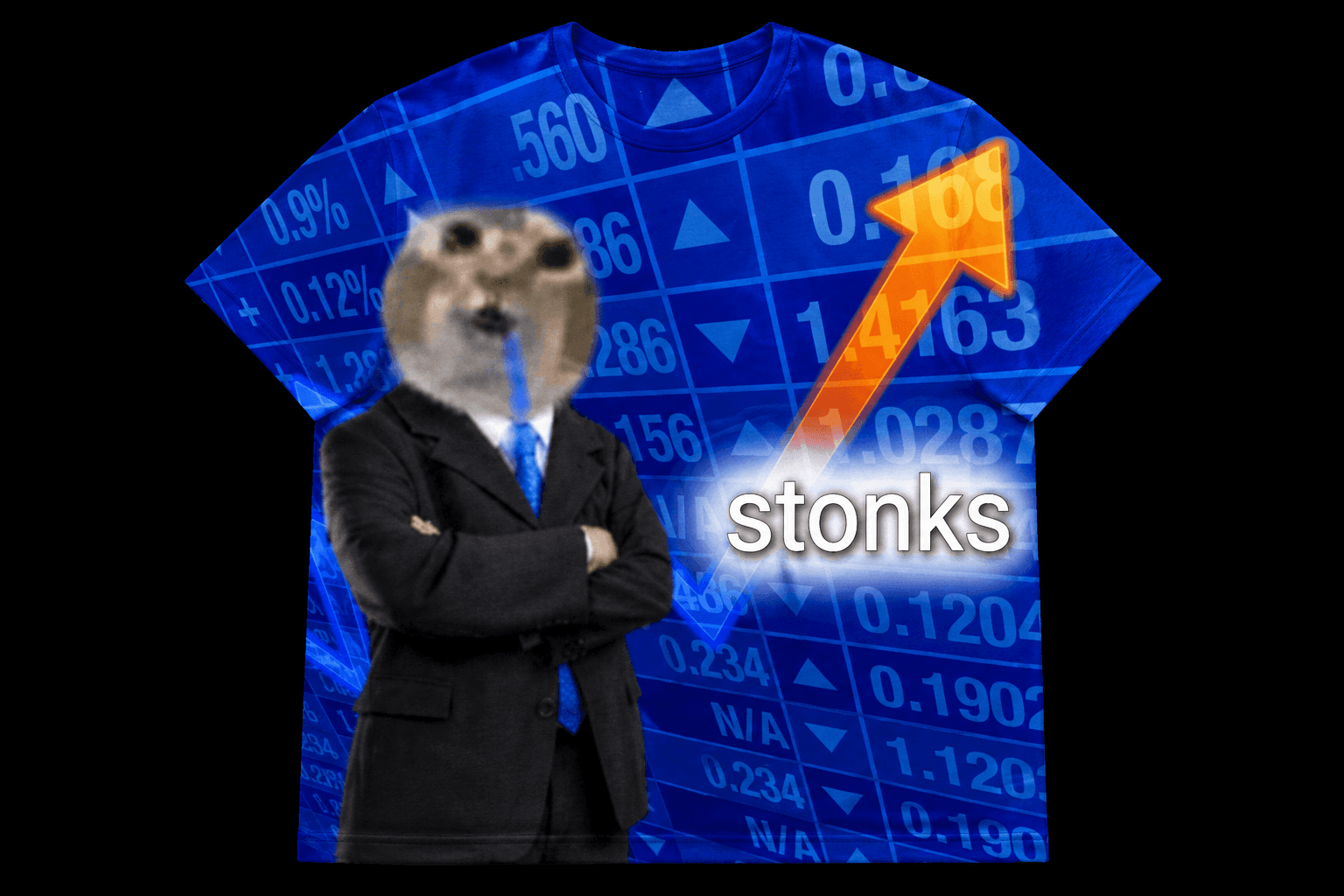 Stonks Drooler Tee