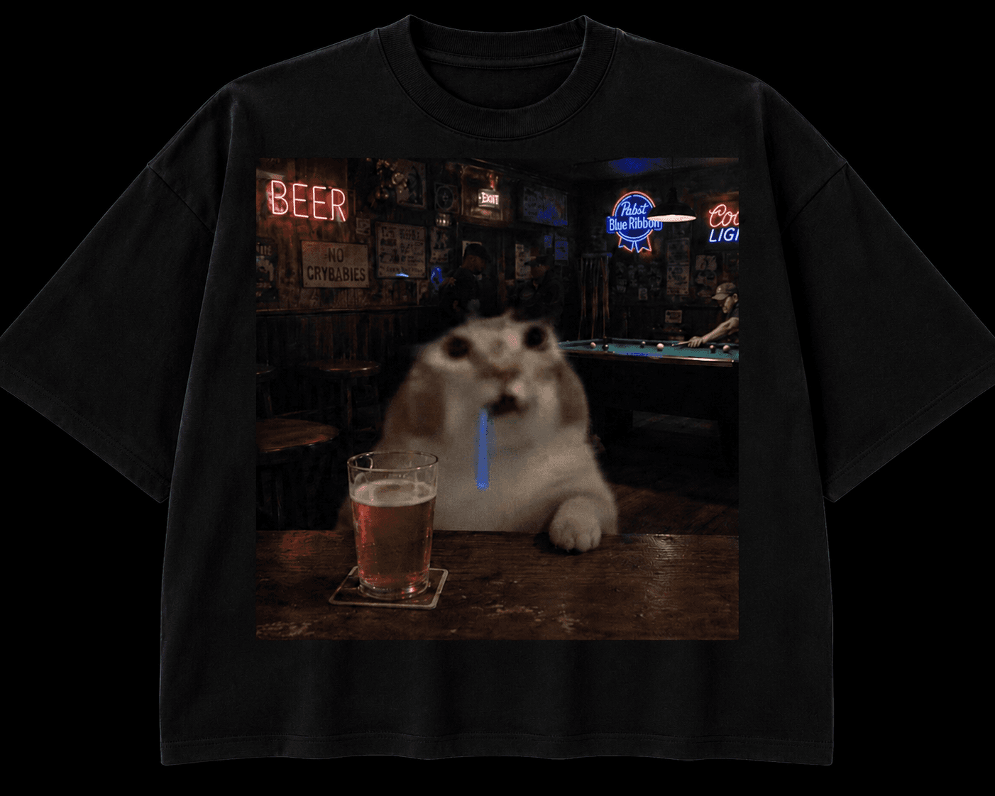 Drooling On Beer Tee